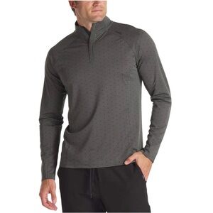 UNRL Men's 3XL Olive X-Out Highlands Quarter Zip Pullover Top